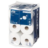 Tork Toilet Roll SmartOne Mini 2-ply 134x180mm 620 Sheets White Ref 472193 [Pack 12]