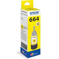 Epson T6644 EcoTank Ink Bottle Page Life 6500pp 70ml Yellow Ref C13T664440