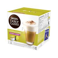 Nescafe Skinny Cappuccino Capsules for Dolce Gusto Machine 12051233 Pack 48 (3x16 Capsules=24 Drinks)
