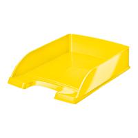 Leitz WOW Letter Tray Stackable Glossy Yellow Ref 52263016