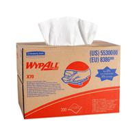 Wypall X70 Cleaning Cloth Brag Box 1 Ply Sheet 427x318mm Ref 8386 [Pack 200]