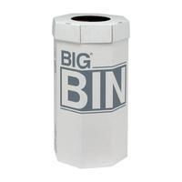 Acorn Large Bin Flat Packed Recycled Board Material 160 Litres 450x900mm White Ref 142958 [Pack 5]
