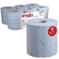 WYPALL Centrefeed Rolls 7277 L20 2 Ply Blue 400 Sheets [Pack 6]