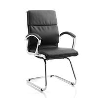Adroit Classic Cantilever Chair With Arms Black Ref BR000030