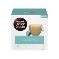 Nescafe Flat White Capsules for Dolce Gusto Machine Ref 12367386 Pack 48 (3x16 Capsules=48 Drinks)