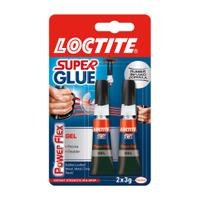 Loctite Super Glue Duo Gel Tubes x2 3g Clear Ref 2560191