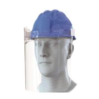 Face shield with construction option 