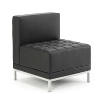 Sonix Modular Reception Chair Bonded Leather 660x520x440mm Ref BR000200
