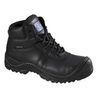 Rockfall Proman Boot Leather Waterproof 100% Non-Metallic Size 7 Black Ref PM4008-7 *5-7 Day Leadtime*