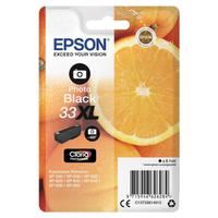 Epson T33XL Inkjet Cartridge Orange High Yield Page Life 400pp 8.1ml Photo Black Ref C13T33614012