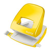 Leitz NeXXt WOW 5008 Hole Punch 2-Hole Capacity 30 sheets Yellow Ref 50081016