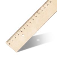 Wooden College Ruler 30cm