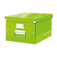 Leitz Click & Store Collapsible Storage Box Medium For A4 Green Ref 60440054