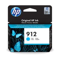 Hewlett Packard 912 Inkjet Cartridge Page Life 315pp 2.93ml Cyan Ref 3YL77AE