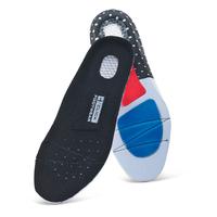 Click Footwear Gel Insoles Pair Size 6 Black/Red/Blue Ref CF100006 *Up to 3 Day Leadtime*