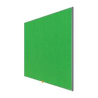 Nobo Impression Pro Widescreen Felt Notice Board 1220x690mm Green Ref 1915426