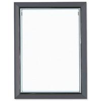 5 Star Facilities Snap De Luxe Certificate Frame Holds Standard A4 Certificates W210xD25xH297mm Smoke