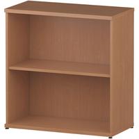Trexus Office Low Bookcase 800x400x800mm 1 Shelf Beech Ref I000049