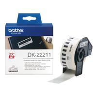 Brother Label Continuous Film 29mm x 15.24m White Ref DK22211