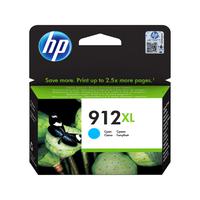 Hewlett Packard 912XL Inkjet Cartridge High Yield Page Life 825pp 9.9ml Cyan Ref 3YL81AE