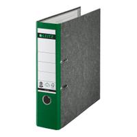 Leitz FSC Standard Lever Arch File 80mm Capacity A4 Green Ref 10801055 [Pack 10]