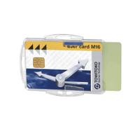 Durable Dual Card Security/ID pass Holder Clear Ref 891919 [Pack 10]