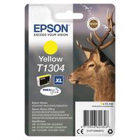 Epson T1304 Inkjet Cartridge Stag XL 1005pp 10.1ml Yellow Ref C13T13044012