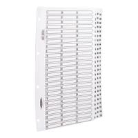 Concord Classic Index 1-75 Mylar-reinforced Punched 4 Holes 150gsm A4 White Ref 05601/CS56