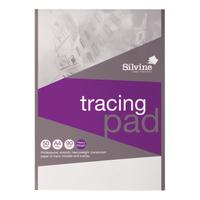 Silvine Professional Tracing Pad Acid Free Paper 90gsm 50 Sheets A4
