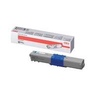 OKI Laser Toner Cartridge High Yield Page Life 5000pp Cyan Ref 44469724