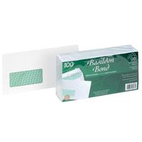 Basildon Bond Envelopes FSC Recycld Wallet P&S Window 120gsm DL 220x110mm White Ref D80276 [Pack 100]