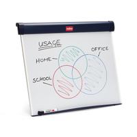 Nobo Barracuda Easel Whiteboard Desktop Magnetic with B1 Flipchart and Marker W750xD105xH655mm Ref1902267