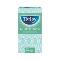 Tetley Individually Enveloped Mint Fusion Tea Bags Finest European-sourced Ref 1576a [Pack 25]