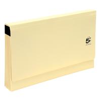5 Star Office De Luxe Expanding File 19 Pockets A-Z Foolscap Cardboard Cover Buff
