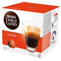 Nescafe Caffe Lungo Capsules for Dolce Gusto Machine Ref 12019900 Packed 48 (3x16 capsules=48 Drinks)