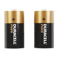 Duracell Plus C Batteries Alkaline MN1400 LR14 1.5V Ref Cdurc [Pack 2]