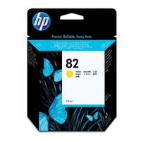Hewlett Packard [HP] No.82 Inkjet Cartridge High Yield Page Life 1430pp 69ml Yellow Ref C4913A