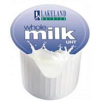 Lakeland UHT Whole Milk Pots 12ml Ref 386121 [Pack 120]