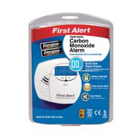 FireAngel First Alert Carbon Monoxide Detector Alarm Battery Powered LED and Fittings 85dB Ref FT0410