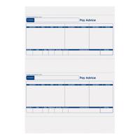 Sage Compatible Pay Advice Laser or Inkjet A4 Sheet 210x102mm Slip Ref SE95 [500 Forms/1000 Payslips]