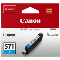 Canon CLI-571 InkJet Cartridge Page Life 173pp 7ml Cyan Ref 0386C001