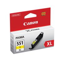 Canon CLI-551Y XL Inkjet Cartridge 11ml Page Life 685pp Yellow Ref 6446B001