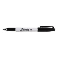 Sharpie Permanent Markers Fine Tip 0.9mm Black Ref S0810930 [Pack 12]