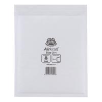 Jiffy Airkraft Bag Bubble-lined Peel and Seal Size 2 205x245mm White Ref JL-AMP-2-10 [Pack 10]