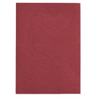 GBC Antelope Binding Covers Leather-look Plain A4 Red Ref CE040030 [Pack 100]