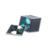 CD Jewel Case with High Impact Protection Plastic Clear [Pack 10]