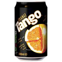 Tango Orange Soft Drink Can 330ml Ref 203353 [Pack 24]