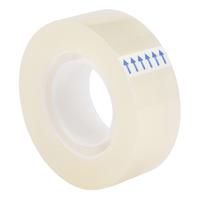 5 Star Office Clear Tape Roll Small Easy-tear Polypropylene 40 Microns 18mm x 33m [Pack 8]