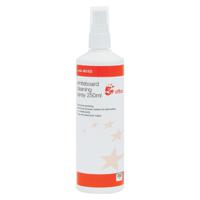 5 Star Office Drywipe Cleaning Fluid Pump Spray Non-flammable 250ml