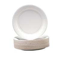 Paper Plates Disposable 230mm [Pack 100]